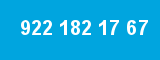 922 182 17 67